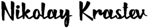 nikolaykrastev.com black logo